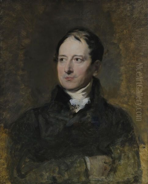 Francois, baron Gerard, peintre (1770-1837) Oil Painting by Thomas Lawrence