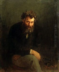 Portrait of the artist I.I. Shishkina