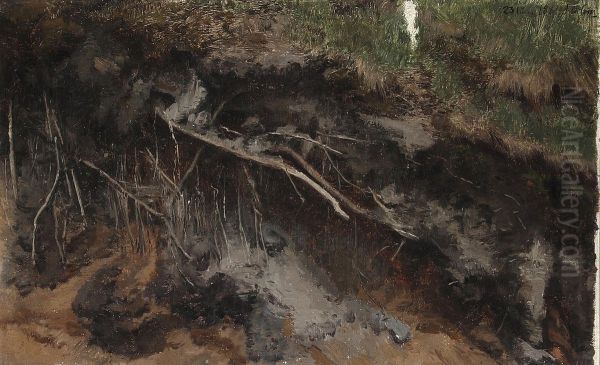 Traerodder. Oil Painting by Janus Andreas Bartholin La Cour