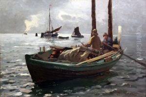 Fishingboats at Flensburg fiord