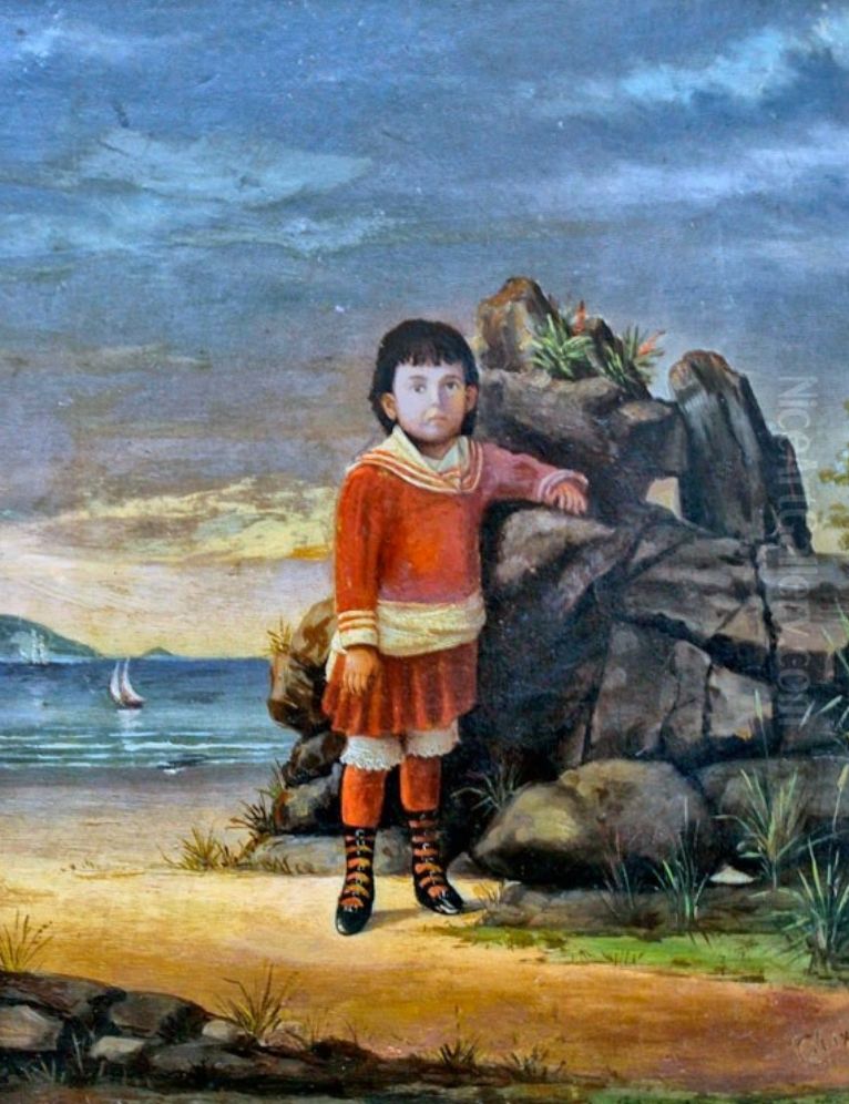 My daughter Fatima Oil Painting by Benedito Calixto