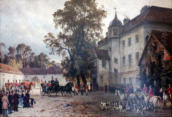 Arrival of Kaiser Wilhelm I. to the 