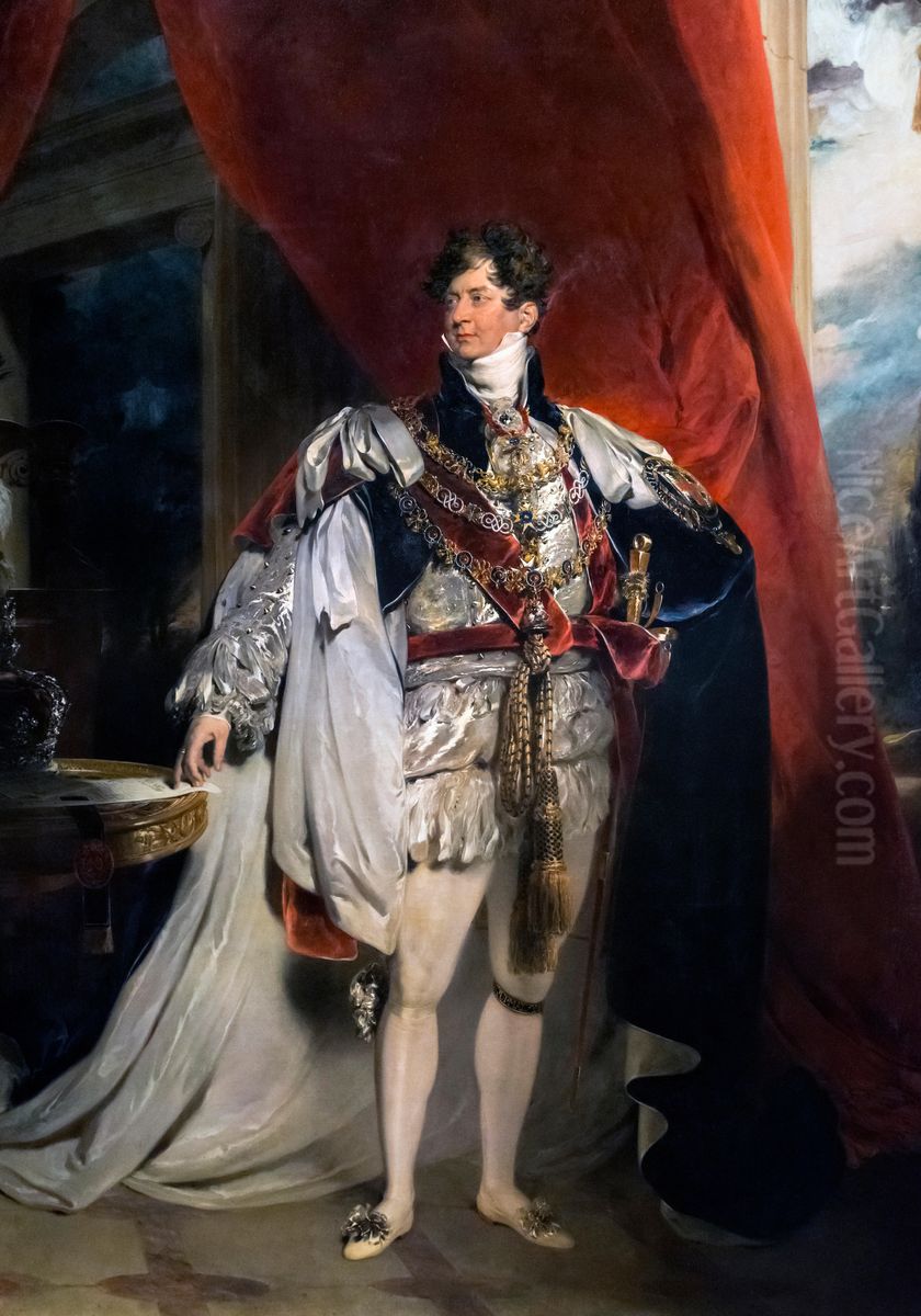 Ritratto di Giorgio IV d'Inghilterra Oil Painting by Thomas Lawrence