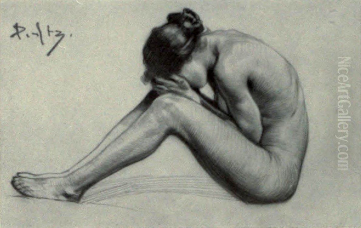 etude Oil Painting by Piotr Stachiewicz