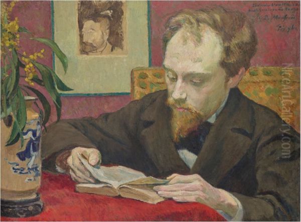 Portrait de Gustave Le Rouge Oil Painting by George-Daniel de Monfreid