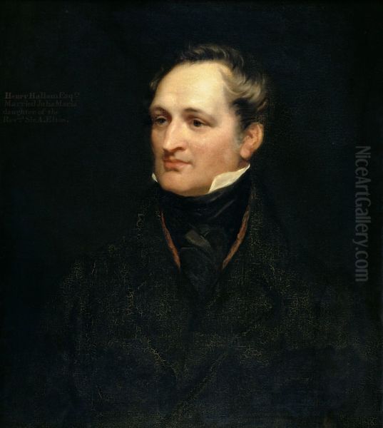 Portrait of Henry Hallam, F.R.S. (1777-1859). Oil Painting by Thomas Phillips