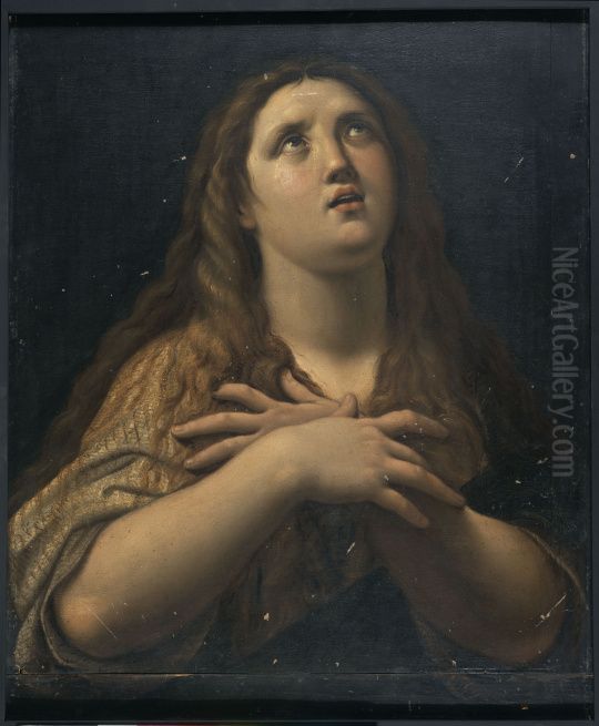 Penitent Magdalene Oil Painting by Guido Reni