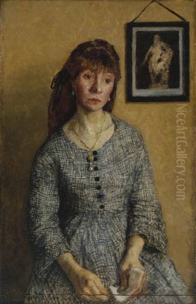 Portrait of Chloe Boughton-Leigh Oil Painting by Gwen John