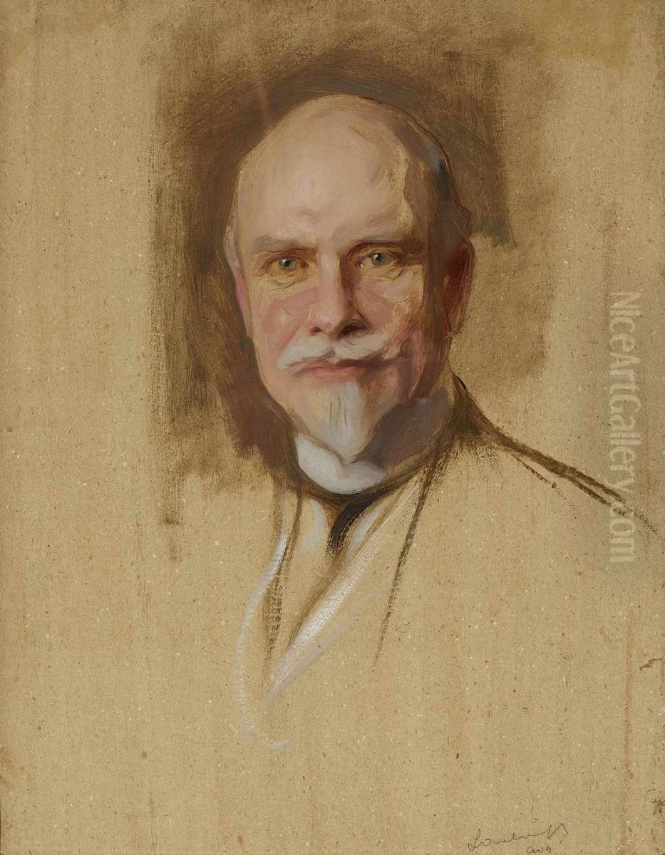 Studie Graf Heinrich Larisch-Moennich, vermutlich 1905 Oil Painting by Philip de Laszlo