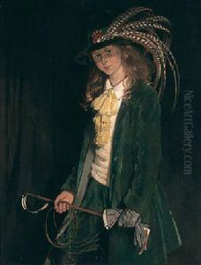 Portrait of Gardenia St. George with riding crop