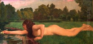 Female Nude [Woman with a Nenuphar].