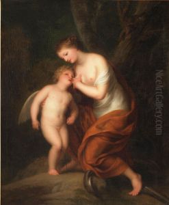 Cupid nurtured by Hope