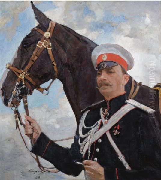 Portrait of Prince Felix Yusupov, Count Sumarokov-Elston Oil Painting by Valentin Serov