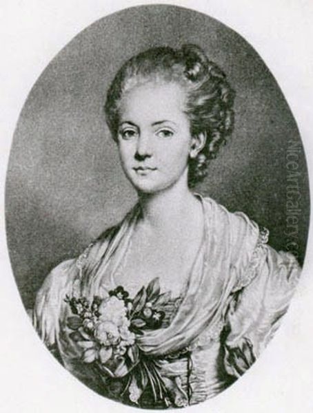 Portrait of Marya Petrovna Chernyshev (1752-1767) Oil Painting by unknown