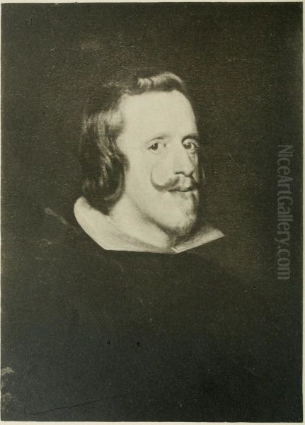 Portrait of Phillip IV of Spain Oil Painting by Diego Rodriguez de Silva y Velazquez