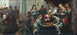 The anointing of Solomon