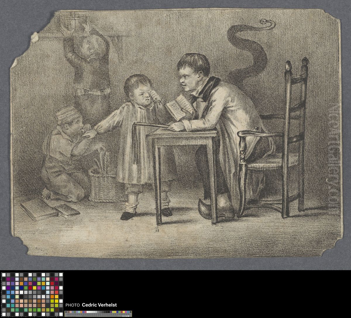 Teacher with children Oil Painting by Musea Brugge