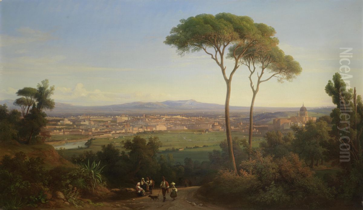 A view of Rome Oil Painting by unknown