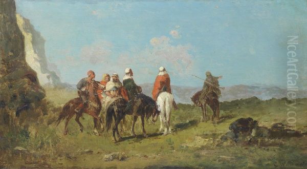 The hunt Oil Painting by unknown