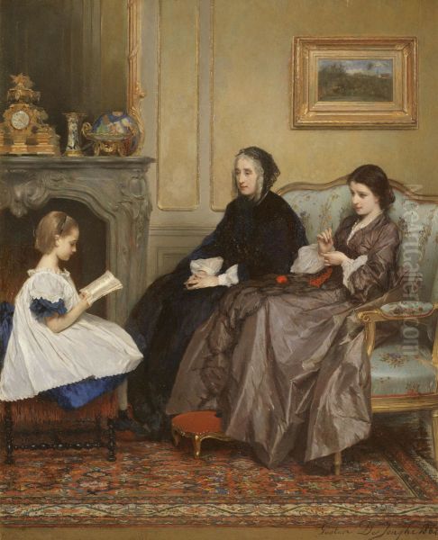 The recital Oil Painting by unknown