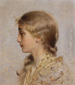 Girl in profile