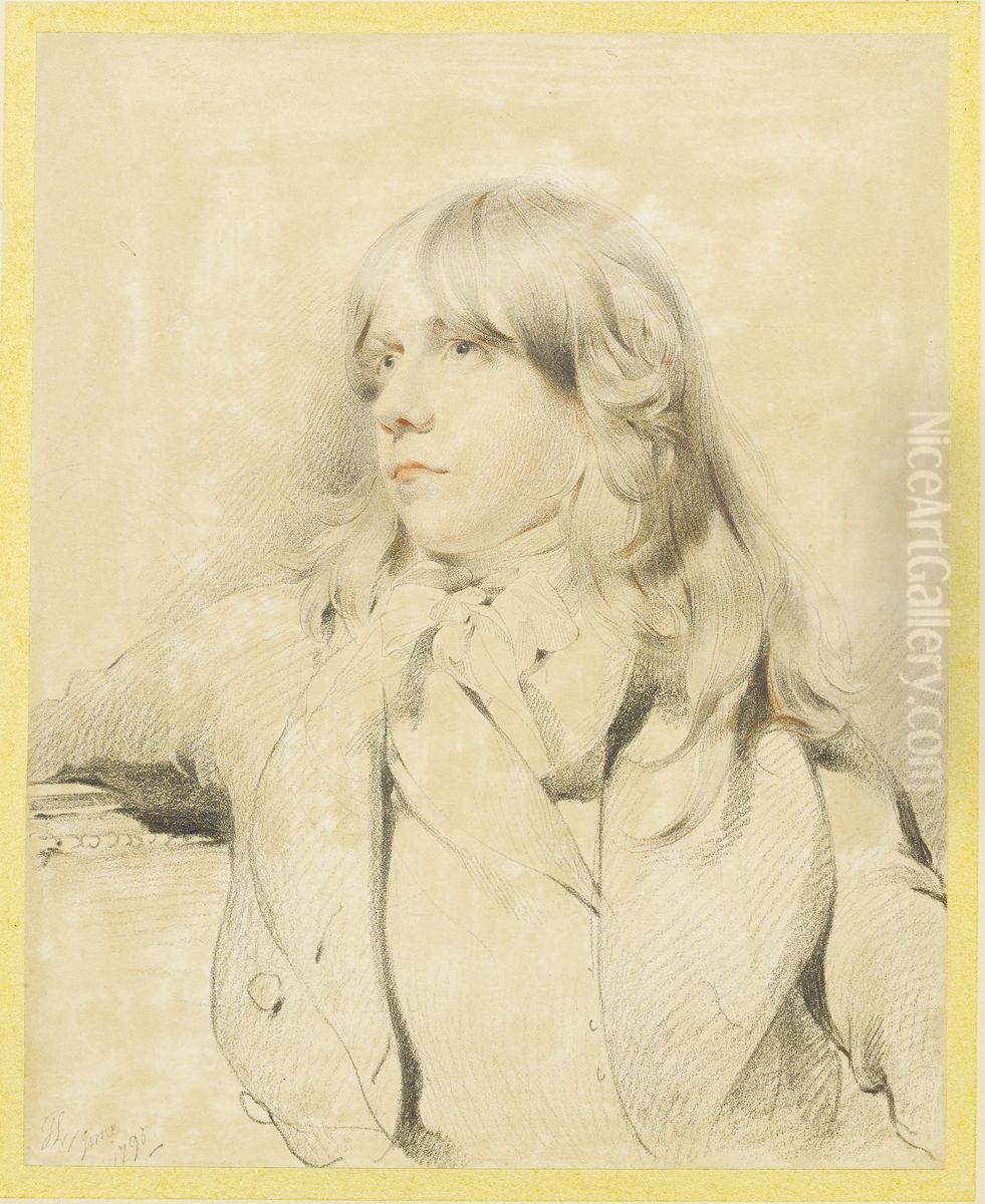 Portrait of a young man, said to be John Millington, Esq. Oil Painting by Thomas Lawrence Portrait of a young man, said to be John Millington, Esq. Oil Painting by Thomas Lawrence