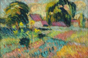 Garden Hamlet Near Rouen
