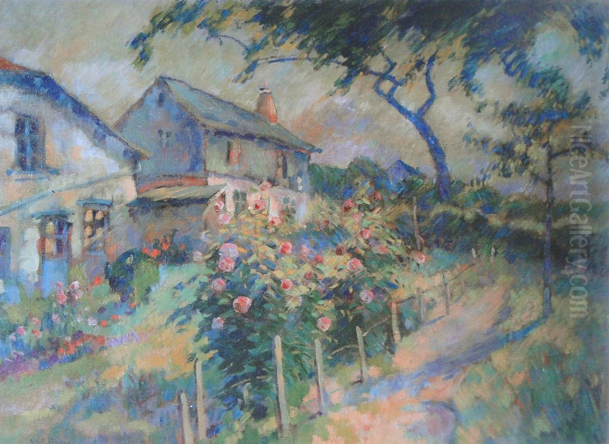 Le Vallon du temps perdu Oil Painting by Robert Antoine Pinchon