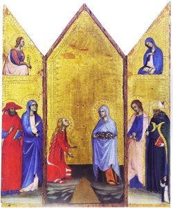 Crucifiction and Saints