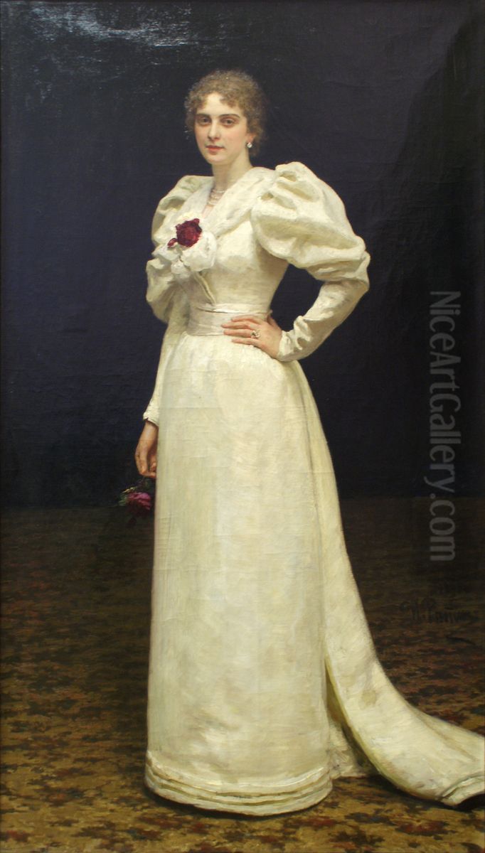 <<Delt va Lidia Pavlovna Steingel>> Oil Painting by Repin Iliya