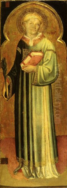 Saint Lawrence. Oil Painting by Niccolo Di Pietro