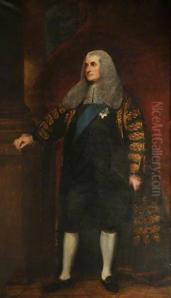 William Henry Cavendish Bentinck (1738-1809), Duke of Portland Oil Painting by George Romney
