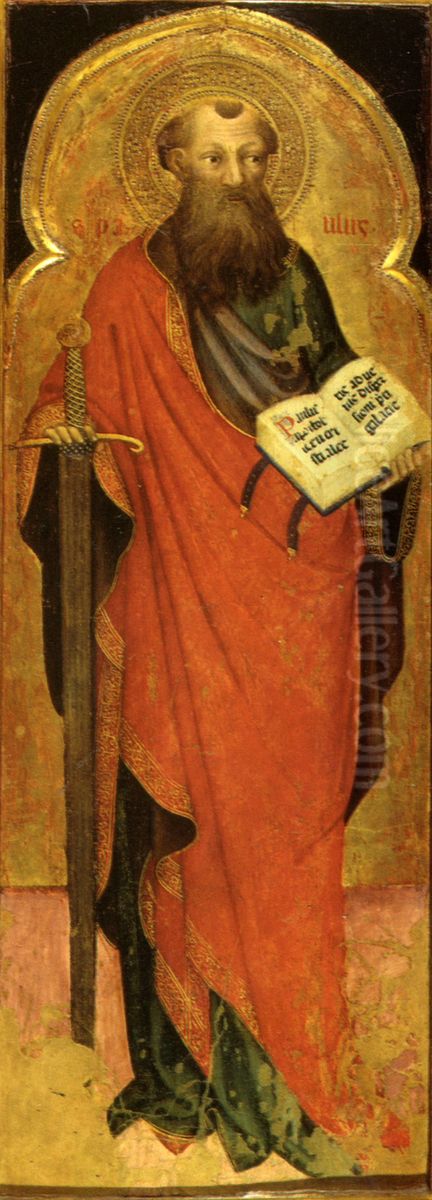 Saint Paul. Oil Painting by Niccolo Di Pietro