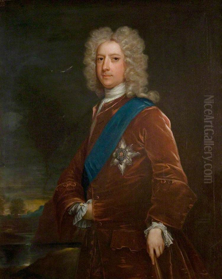 Henry Fiennes Clinton (1684-1728), 7th Earl of Lincoln Oil Painting by Godfrey Kneller