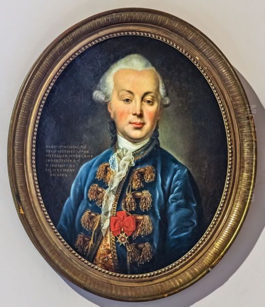 Portrait of Barthelemy  de Chastenet de Puysegur Oil Painting by unknown