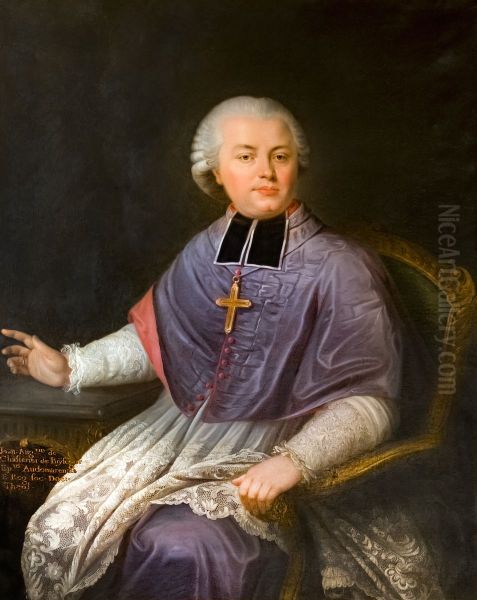 Portrait of Jean Auguste de Chastenet de Puysegur Oil Painting by unknown