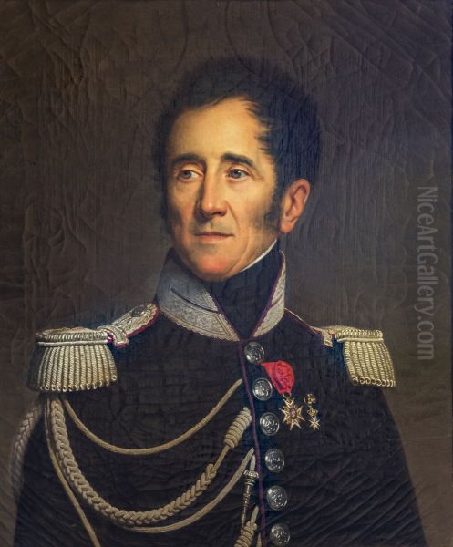 Portrait of Marie-Jean Hercule de Chastenet de Puysegur Oil Painting by unknown
