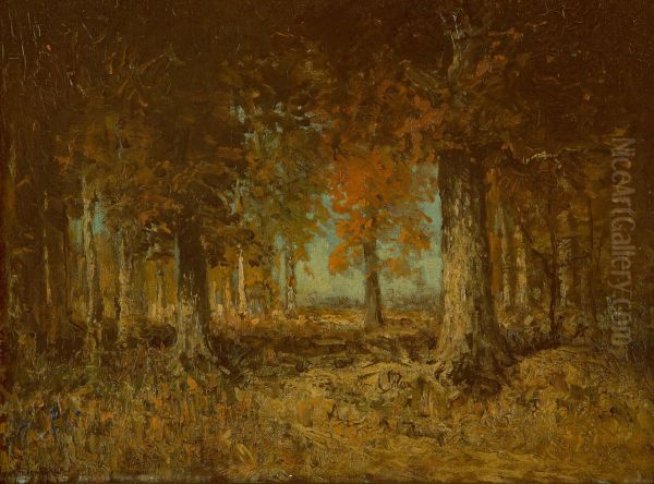 Edge of the Woods Oil Painting by Julian Onderdonk