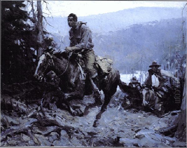 A Charge to Keep Oil Painting by Wilhelm Heinrich Detlev Korner