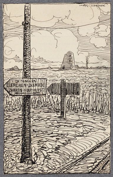 Ypres Remember Oil Painting by Alfred Ost