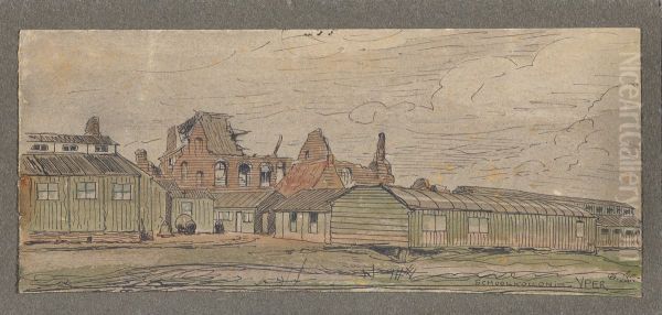 Ypres Remember Oil Painting by Alfred Ost