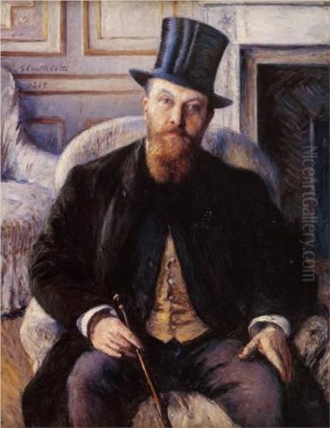 <<Delt va Jules Dubois>> Oil Painting by Gustave Caillebotte