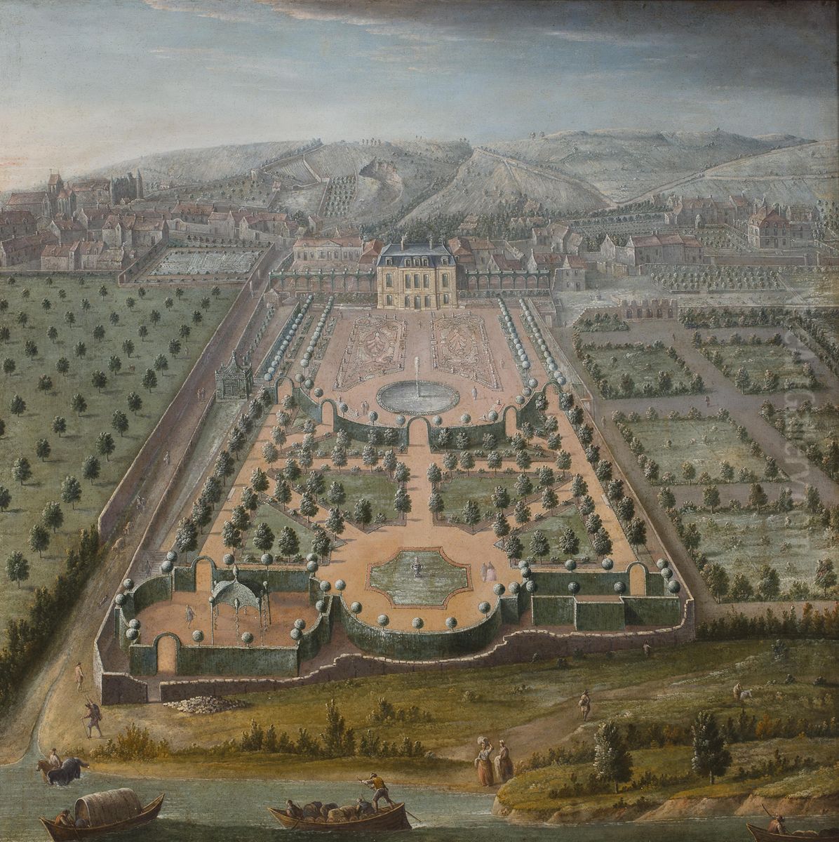 A French estate Oil Painting by unknown