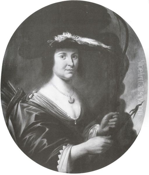 A Lady as Granida Oil Painting by Paulus Lesire