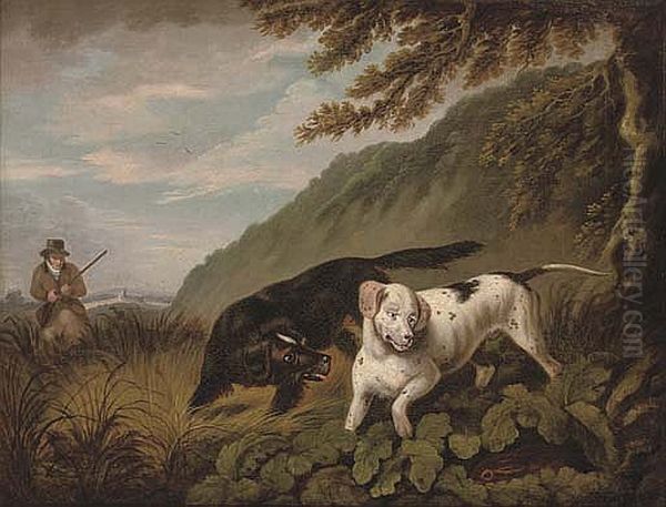 A rough shoot Oil Painting by unknown