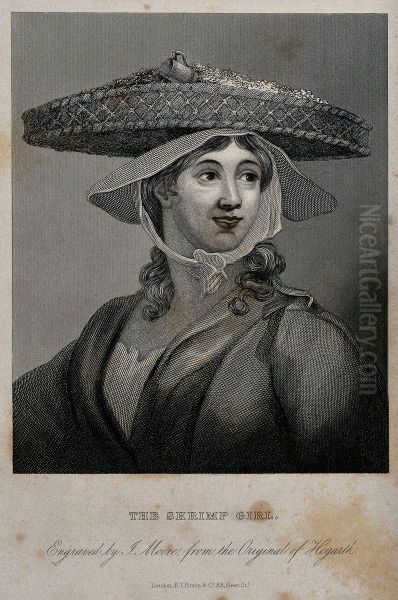 A shrimp girl Oil Painting by William Hogarth