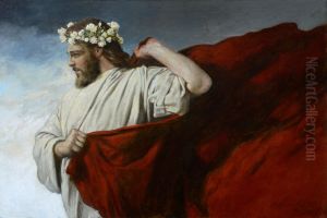 A white halo of roses