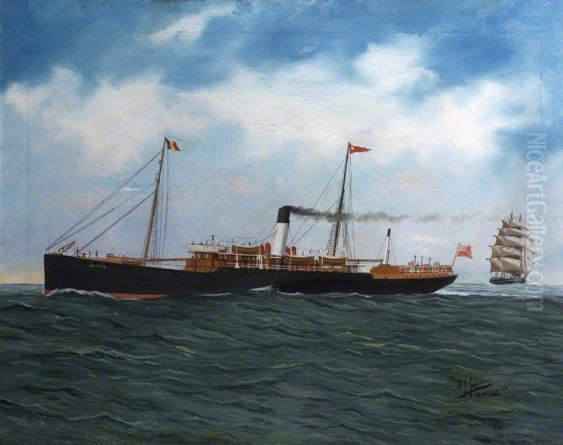 TheAshton Oil Painting by Harry J. Jansen