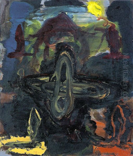 A.L.V.N. Oil Painting by Herman Gvardjancic