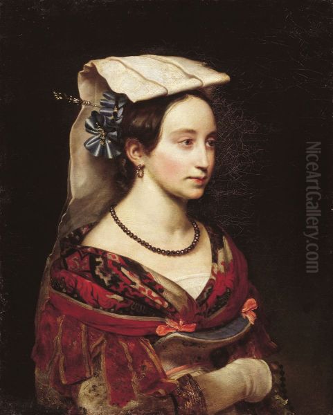 A.Smirnova-Rosset Oil Painting by Orest Kiprensky
